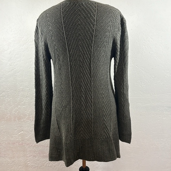 888 WOMENS CREWNECK LONG SLEEVE SOLIT HEM XL - Picture 3 of 4